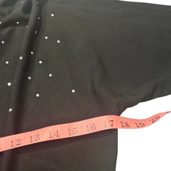 Zara Long Sleeve Rhinestone Top Small - Picture 8 of 11